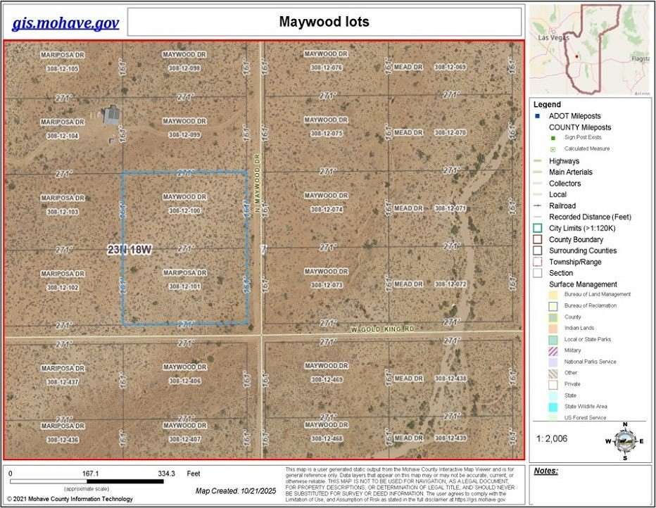 2 Acres of Residential Land for Sale in Chloride, Arizona