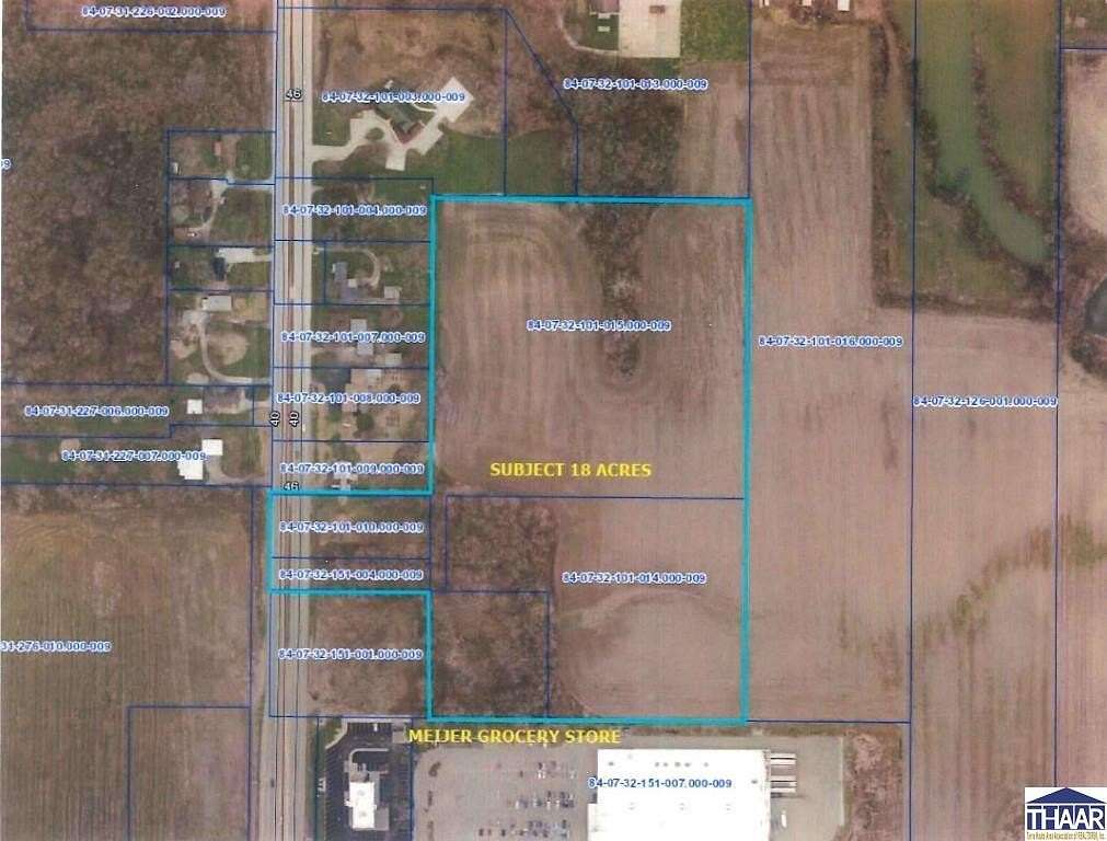 18 Acres of Mixed-Use Land for Sale in Terre Haute, Indiana
