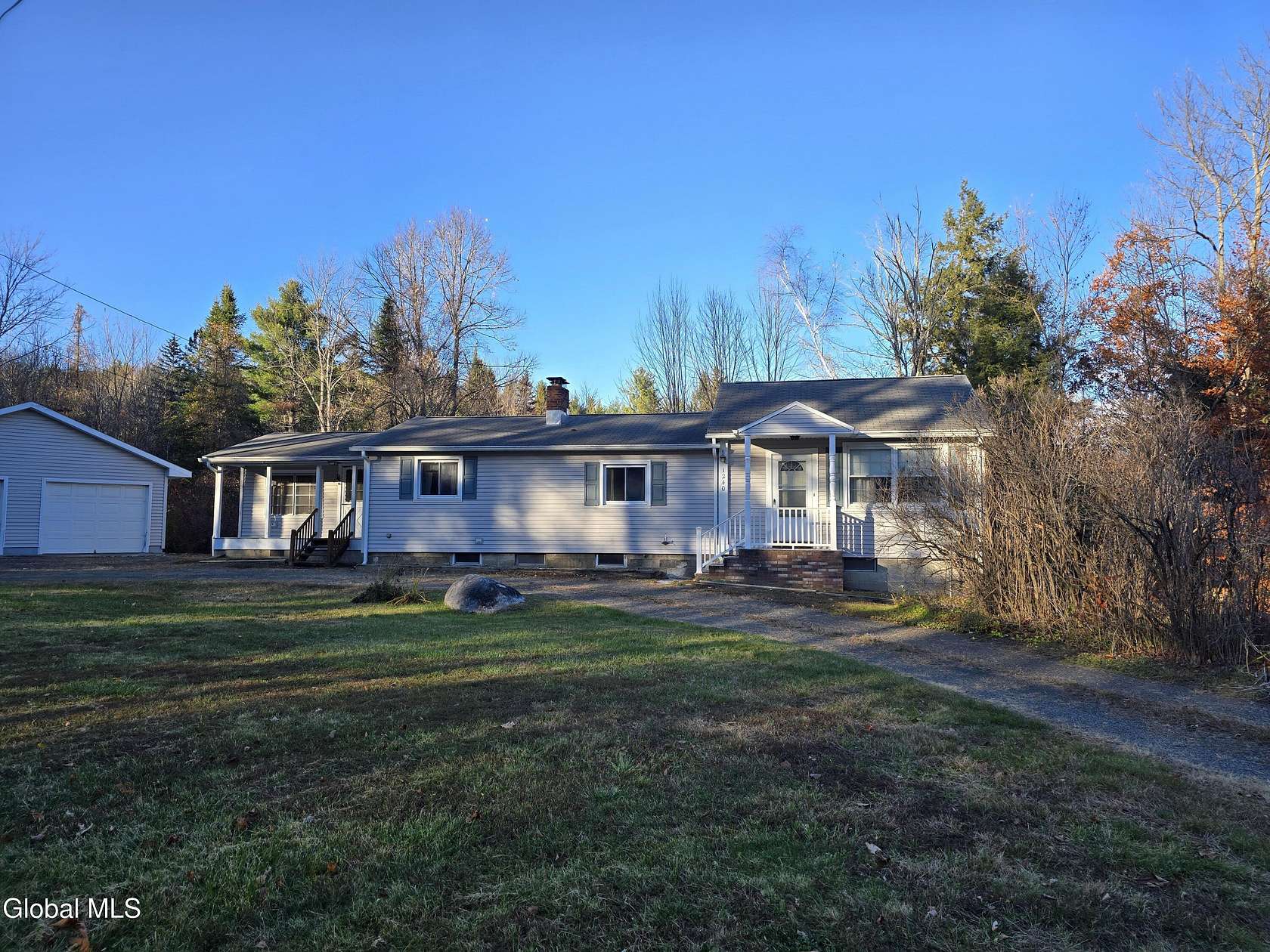 17.2 Acres of Land with Home for Sale in Minerva Town, New York