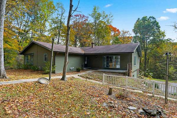 4 Acres of Residential Land with Home for Sale in Bloomington, Indiana