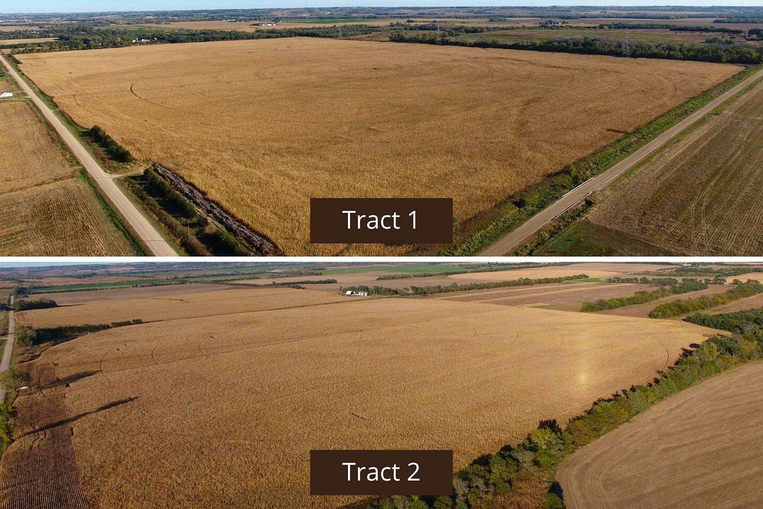 401 Acres of Agricultural Land for Sale in Norfolk, Nebraska