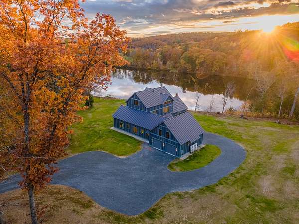 18 Acres of Land with Home for Sale in Chesterfield, New Hampshire