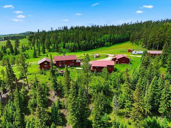 20.6 Acres of Recreational Land with Home for Sale in Lead, South Dakota