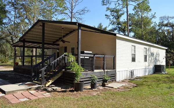 4 Acres of Land with Home for Sale in O'Brien, Florida