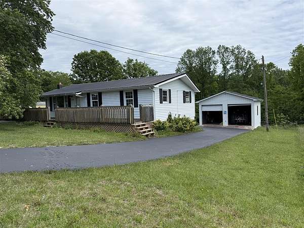 14 Acres of Land with Home for Sale in Cub Run, Kentucky