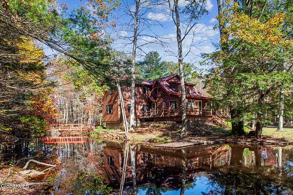 72 Acres of Recreational Land with Home for Sale in Harpersfield, New York