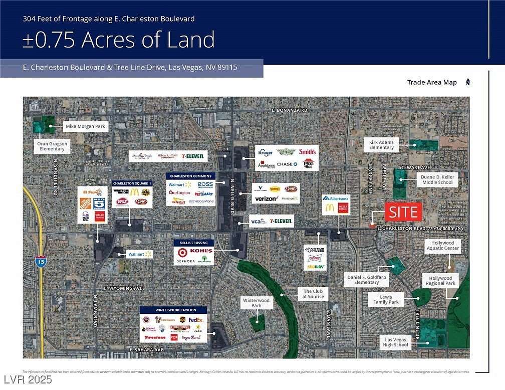 0.75 Acres of Commercial Land for Sale in Las Vegas, Nevada