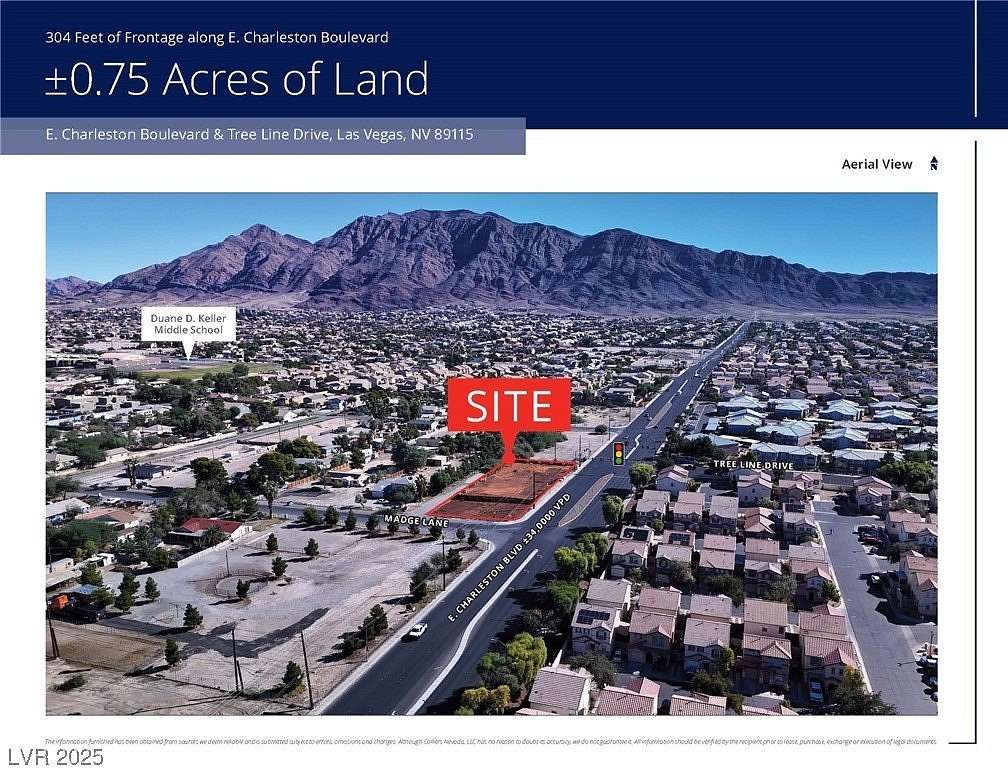 0.75 Acres of Commercial Land for Sale in Las Vegas, Nevada