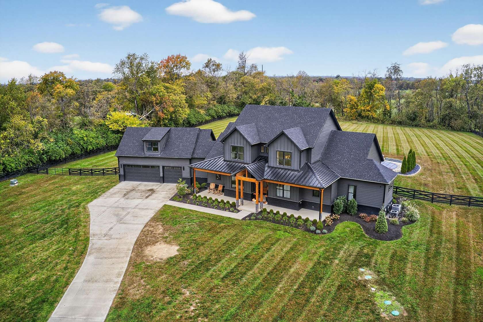 12.8 Acres of Land with Home for Sale in Winchester, Kentucky