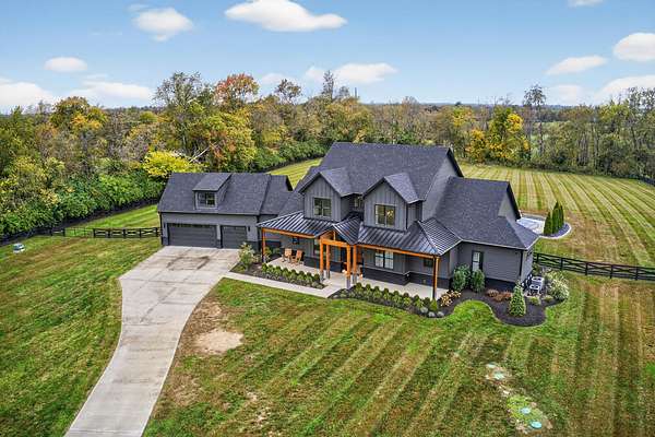 12.8 Acres of Land with Home for Sale in Winchester, Kentucky