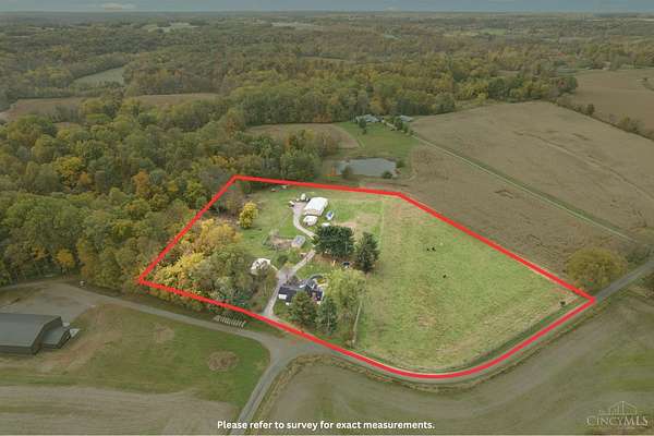 5.34 Acres of Land with Home for Sale in Liberty Township, Ohio