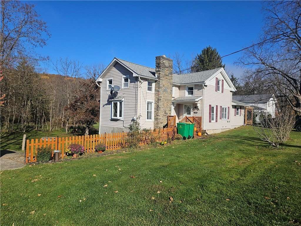 27 Acres of Agricultural Land with Home for Sale in Pine City, New York