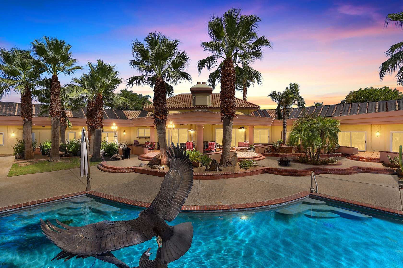 2.62 Acres of Residential Land with Home for Sale in La Quinta, California