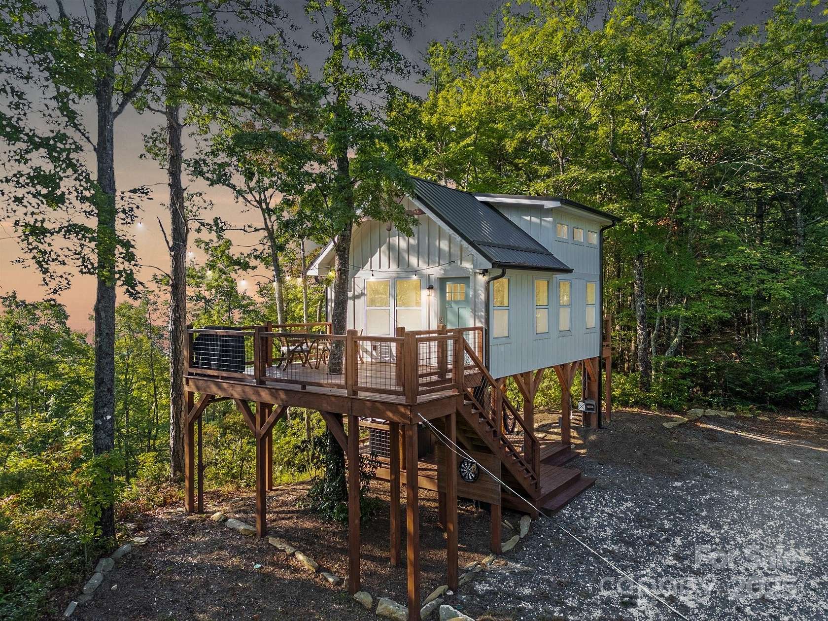 7 Acres of Residential Land with Home for Sale in Rosman, North Carolina