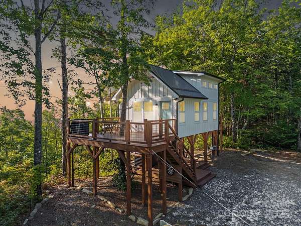 7 Acres of Residential Land with Home for Sale in Rosman, North Carolina