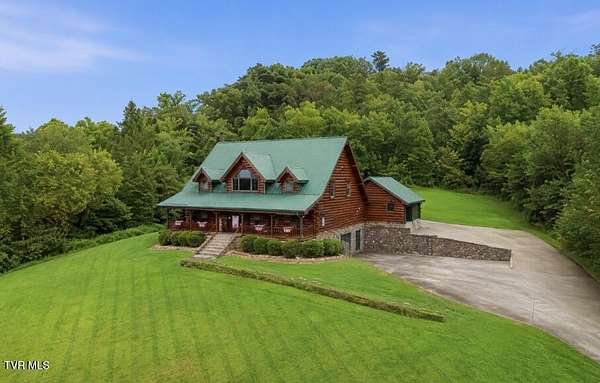 8.8 Acres of Land with Home for Sale in Greeneville, Tennessee