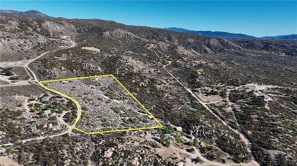 9.38 Acres of Residential Land for Sale in Aguanga, California