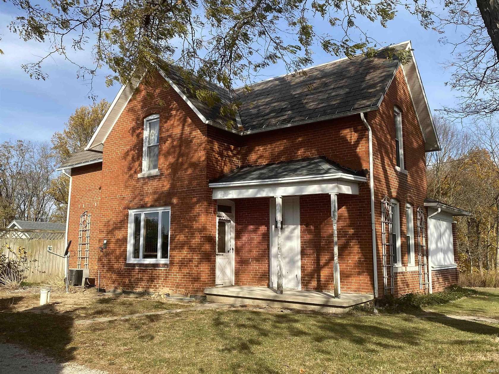 1.66 Acres of Residential Land with Home for Auction in North Manchester, Indiana