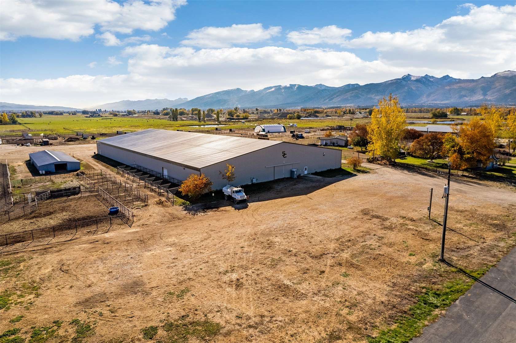 20.5 Acres of Improved Agricultural Land for Sale in Corvallis, Montana