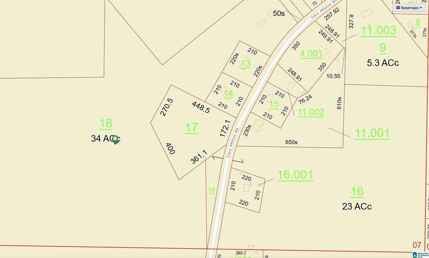 35 Acres of Land for Sale in Talladega, Alabama