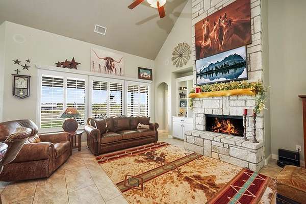 2.13 Acres of Residential Land with Home for Sale in Krum, Texas