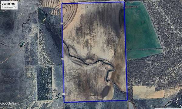 200 Acres of Agricultural Land for Sale in Roby, Texas