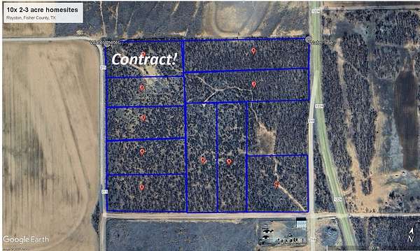 2.5 Acres of Residential Land for Sale in Roby, Texas