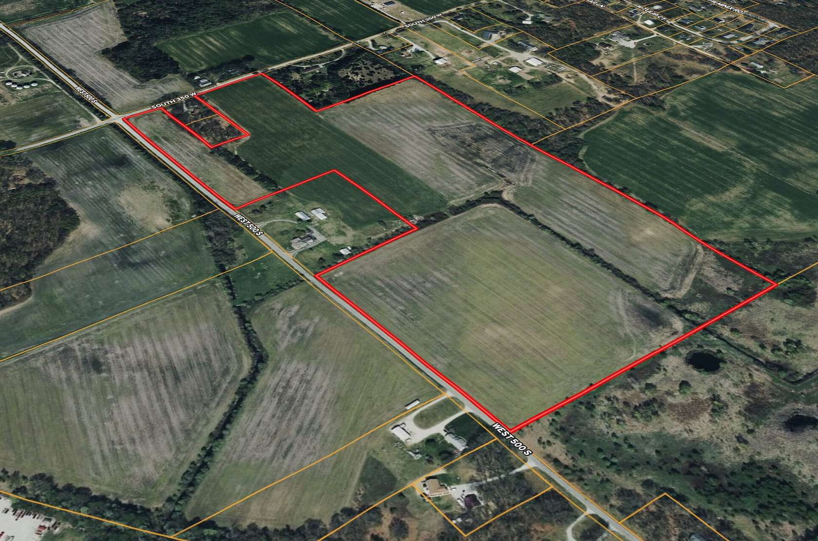 64 Acres of Recreational Land & Farm for Sale in North Judson, Indiana