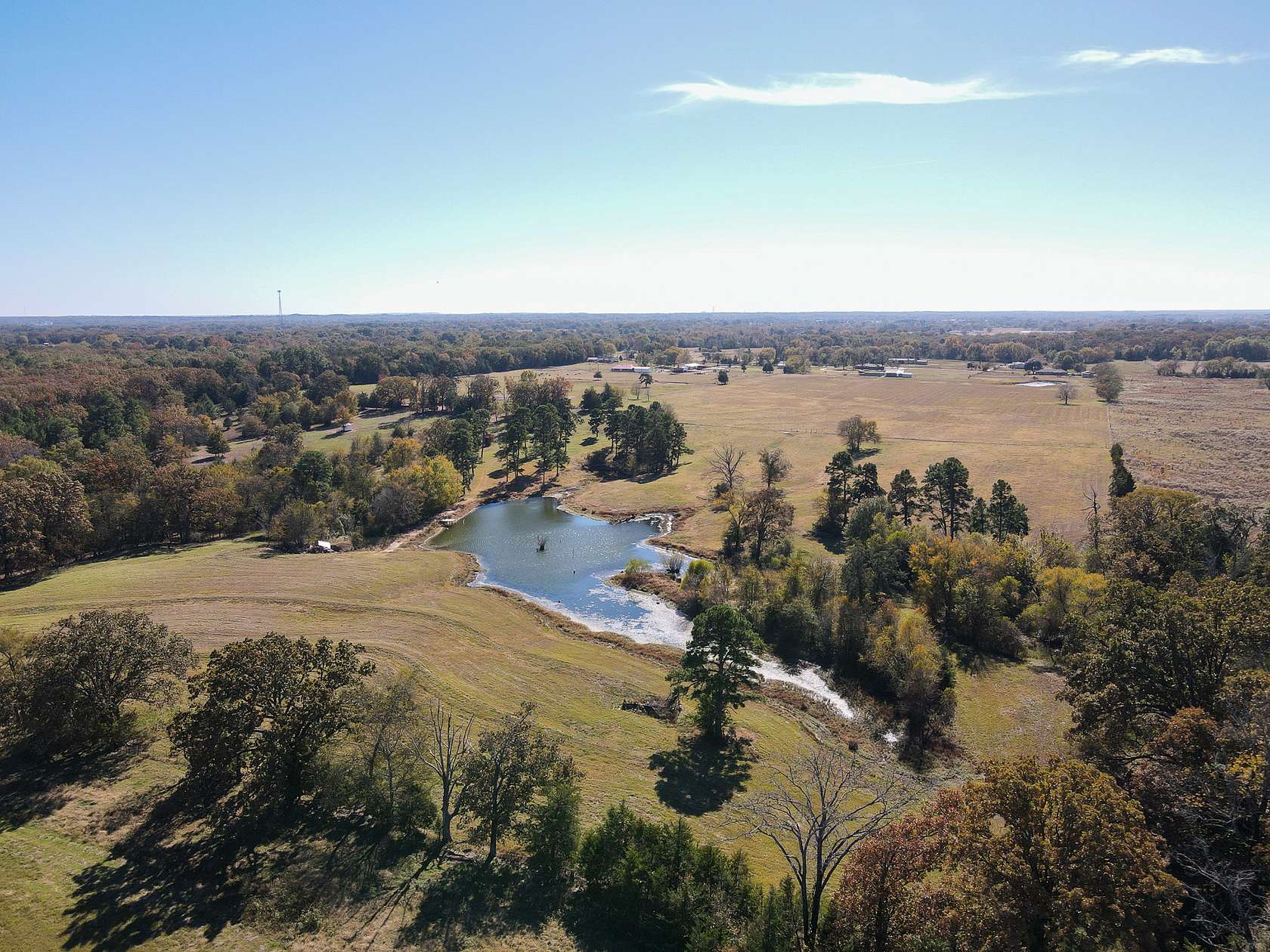 40 Acres of Land with Home for Sale in Mount Pleasant, Texas