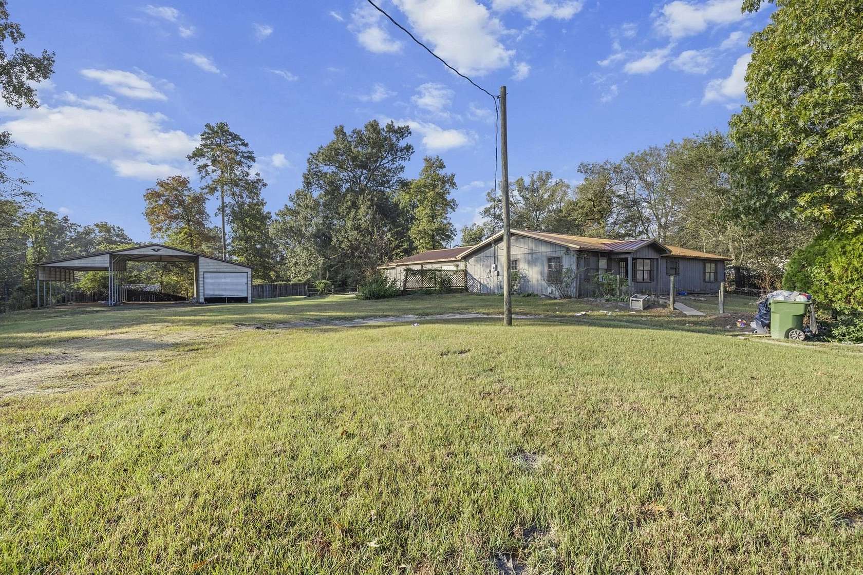 2 Acres of Residential Land with Home for Sale in Gladewater, Texas