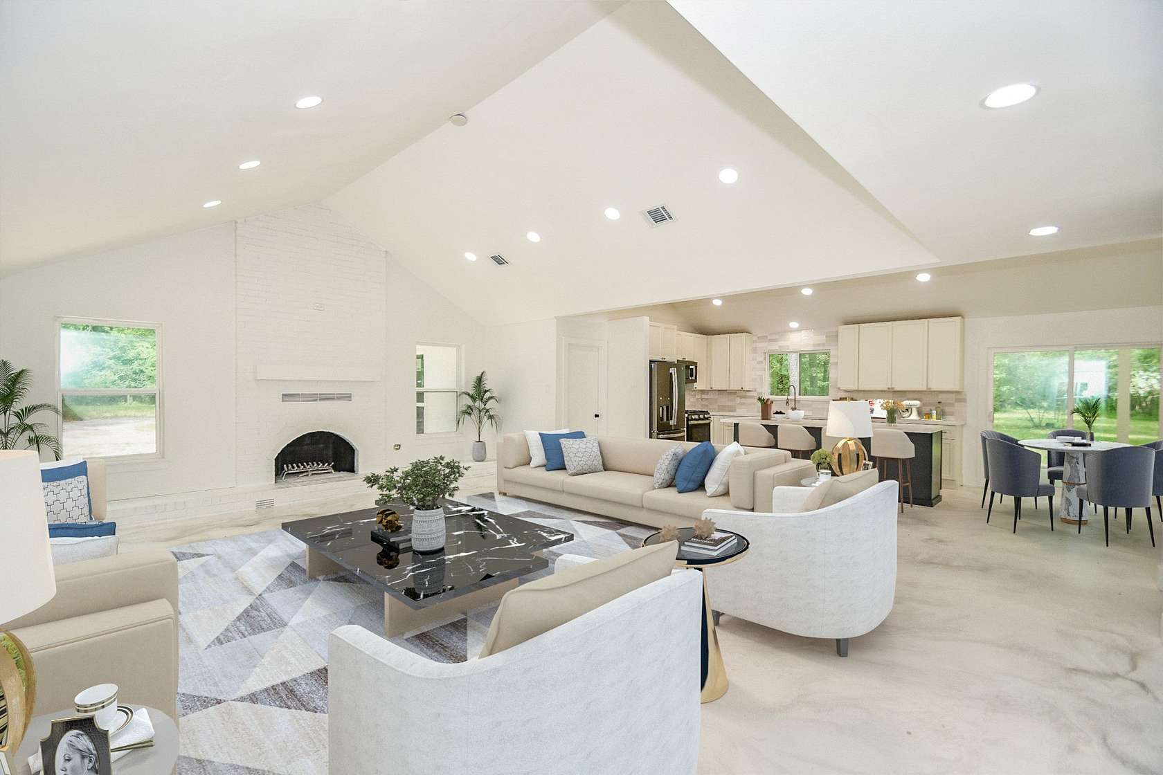 2.5 Acres of Residential Land with Home for Lease in Magnolia, Texas