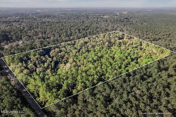 6.59 Acres of Residential Land for Sale in Poplarville, Mississippi