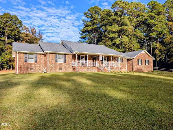 13.5 Acres of Land with Home for Sale in Benson, North Carolina