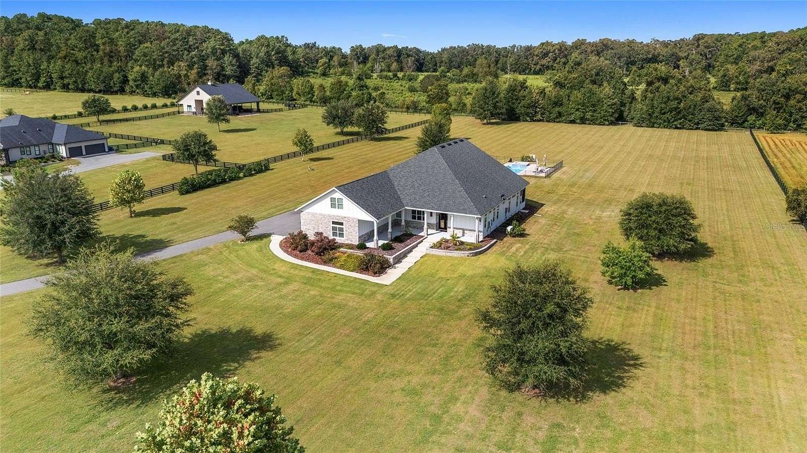 5 Acres of Land with Home for Sale in Alachua, Florida