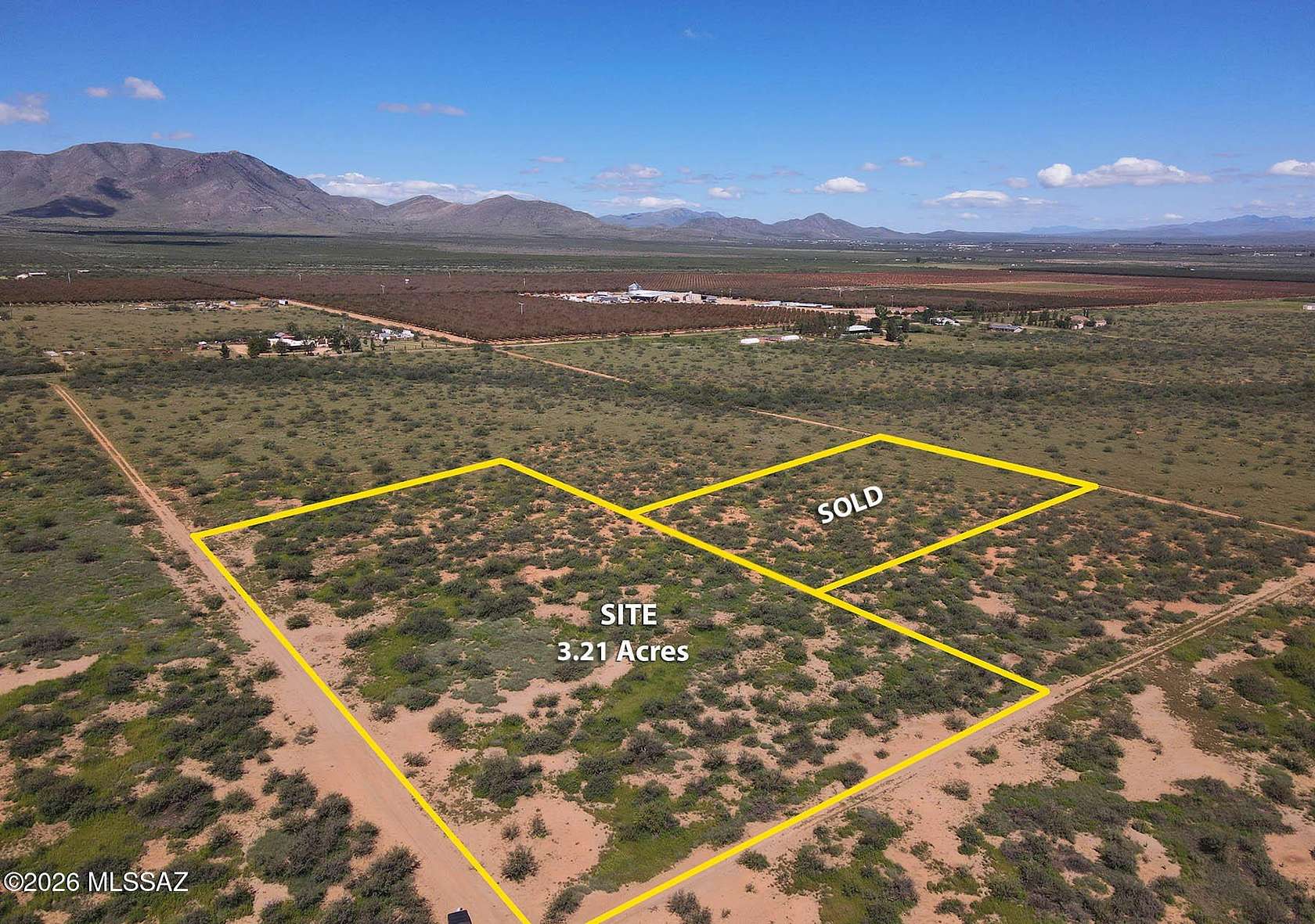 3.2 Acres of Land for Sale in Cochise, Arizona