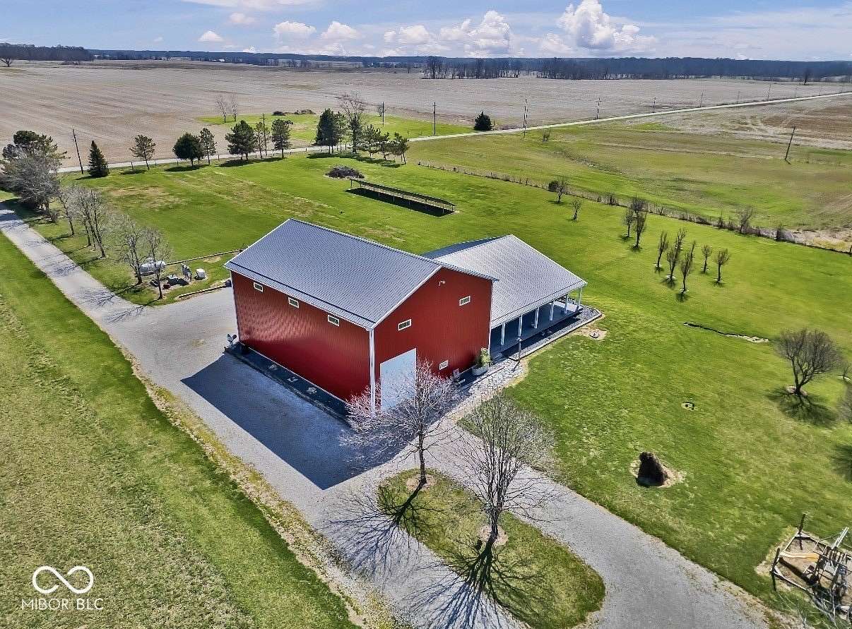 8.62 Acres of Land with Home for Sale in Greensburg, Indiana