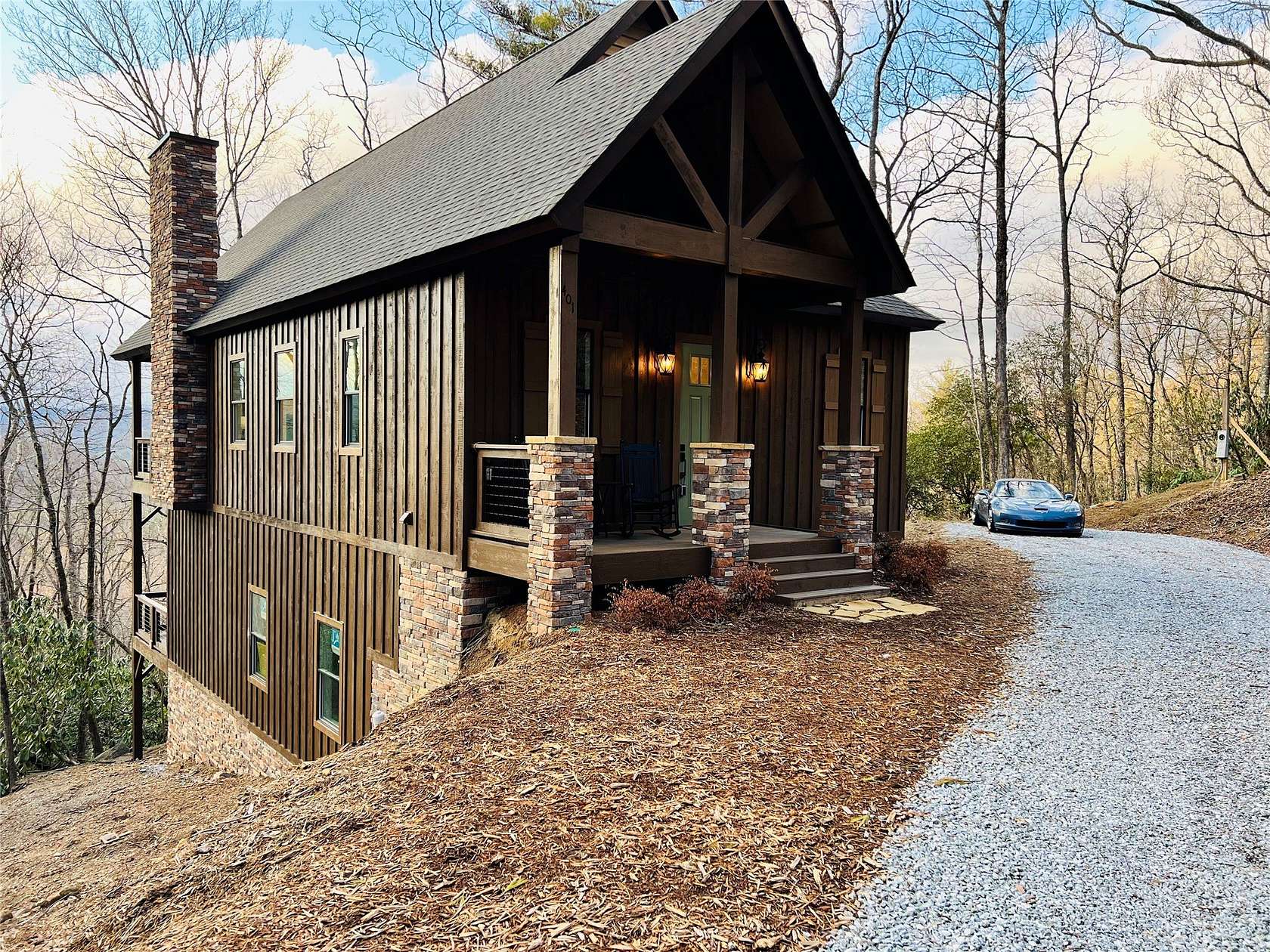 2 Acres of Land with Home for Sale in Sapphire, North Carolina