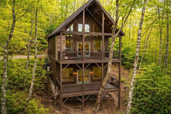 2 Acres of Land with Home for Sale in Sapphire, North Carolina