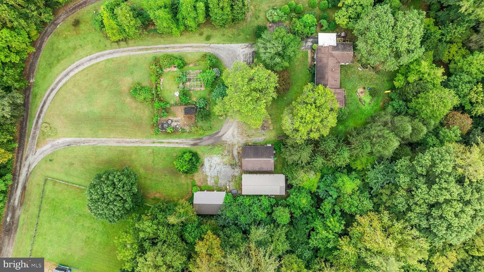 5 Acres of Residential Land with Home for Sale in Huntingtown, Maryland