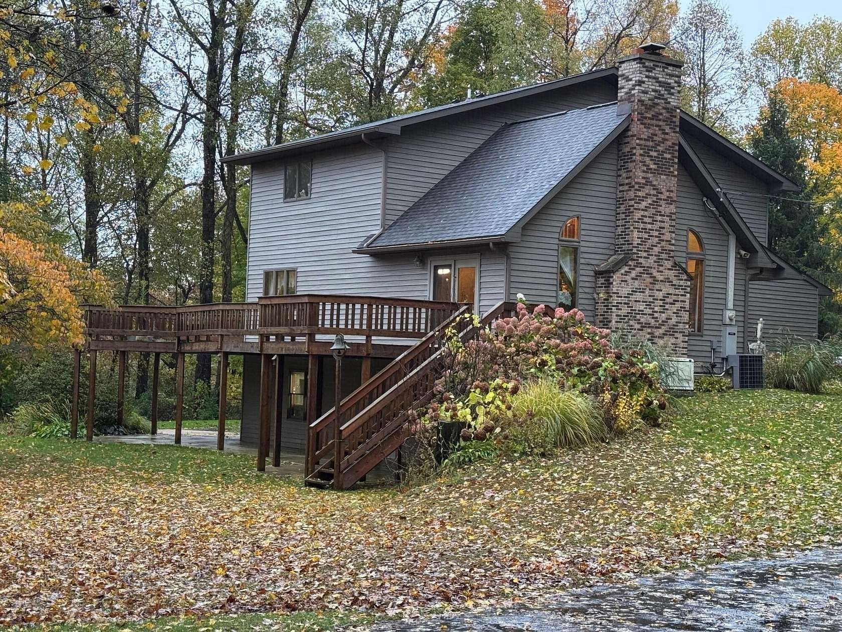 37.8 Acres of Recreational Land with Home for Sale in Athens, Michigan