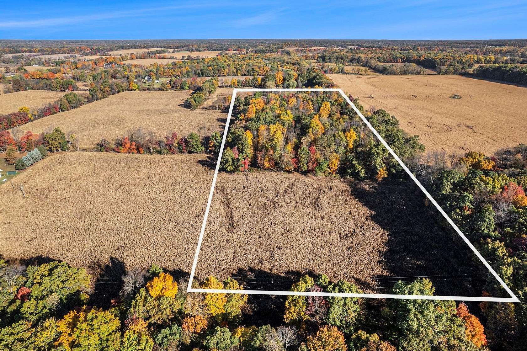 12.2 Acres of Recreational Land for Sale in Jonesville, Michigan