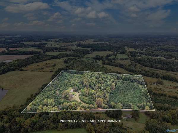 29 Acres of Land with Home for Sale in Anderson, Alabama