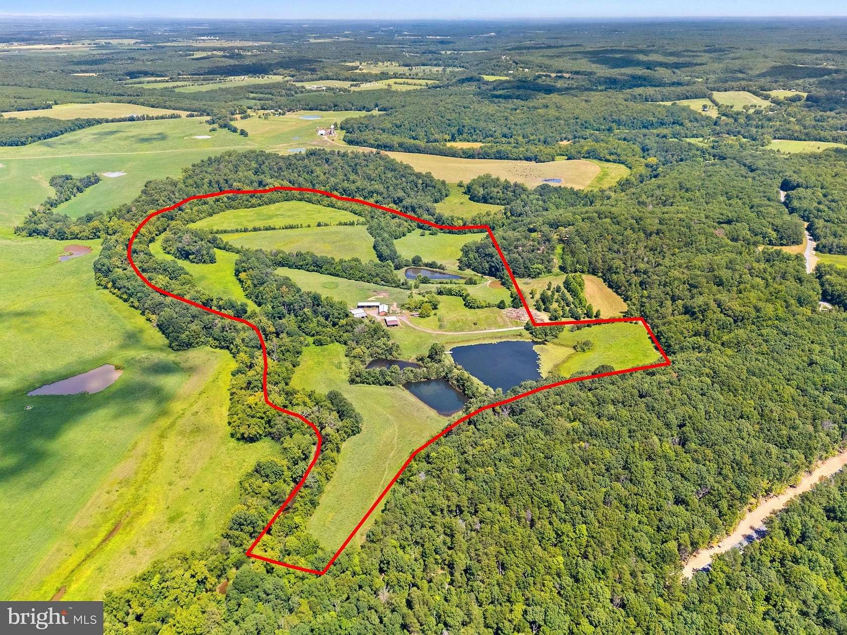 90 Acres of Recreational Land for Sale in Elkwood, Virginia