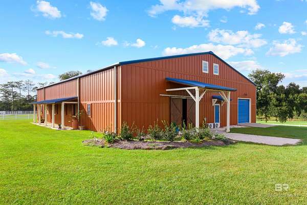 19.7 Acres of Land with Home for Sale in Summerdale, Alabama