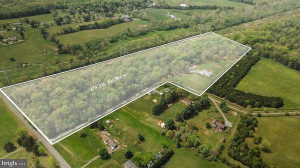 29.8 Acres of Land with Home for Sale in Bealeton, Virginia