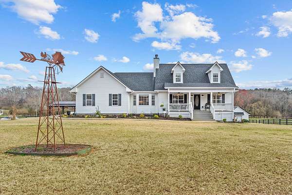 14 Acres of Land with Home for Sale in Buckhead, Georgia