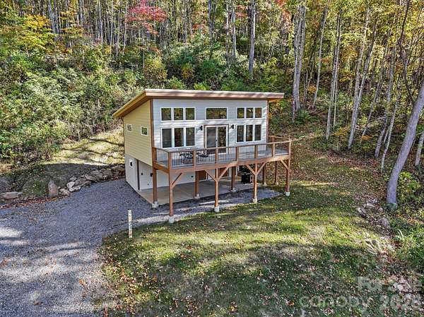 13 Acres of Land with Home for Sale in Black Mountain, North Carolina