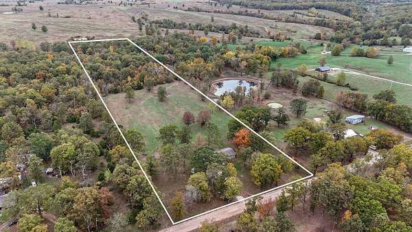 10.3 Acres of Land with Home for Sale in Marshfield, Missouri
