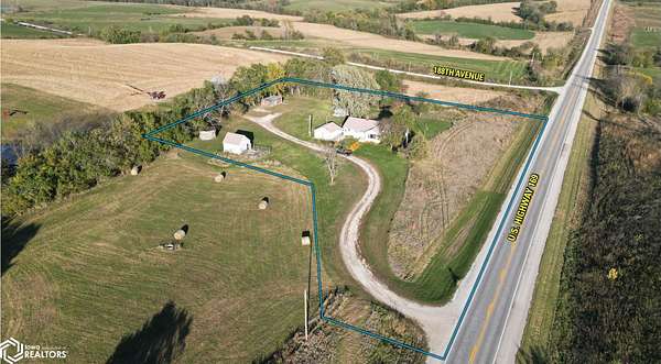 3 Acres of Land with Home for Auction in Redding, Iowa