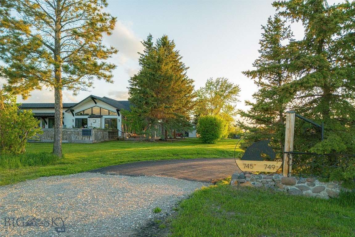 20.4 Acres of Agricultural Land with Home for Sale in Bozeman, Montana